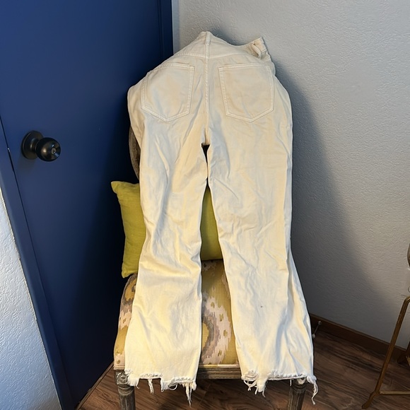 Cream Vervet denim wide leg pants, never worn! - Picture 6 of 7
